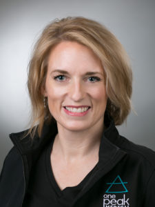 Melissa Garrett, OnePeak Medical Fitness & Nutrition Adviser