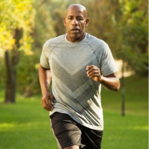 Fit African American Man Running Picture Id1126605412